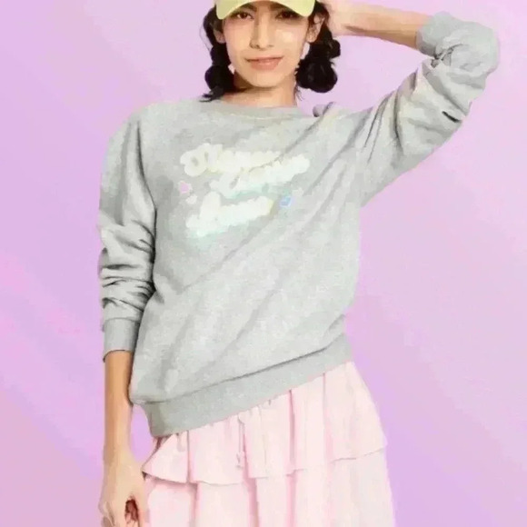 Stoney Clover Lane x Target Womens Gray Limited Edition Sweatshirt 1X - Picture 1 of 12